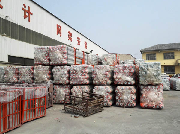 通化网架成品待发