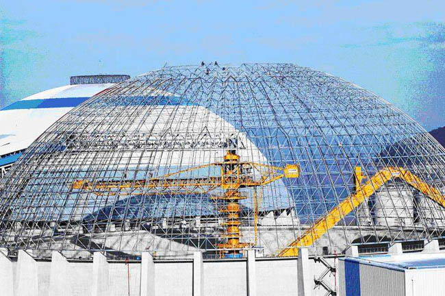 通化电厂网架工程