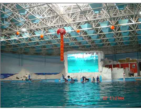 通化游泳馆螺栓球网架