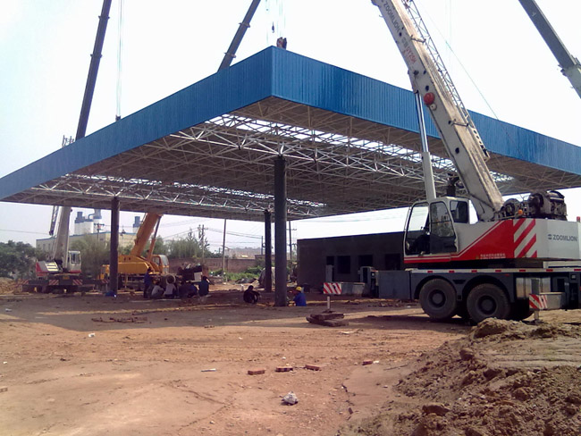 通化加气站网架工程